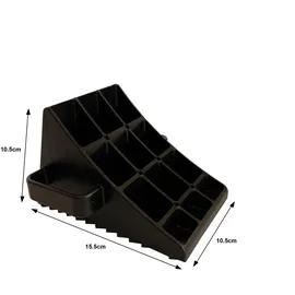 Milenco MGI Auffahrkeil 18 x 11 x 46 cm Schwarz