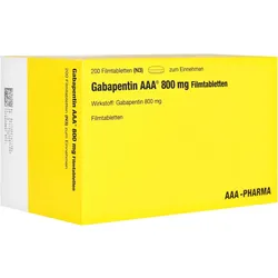 Gabapentin AAA 800 mg Filmtabletten 200 St