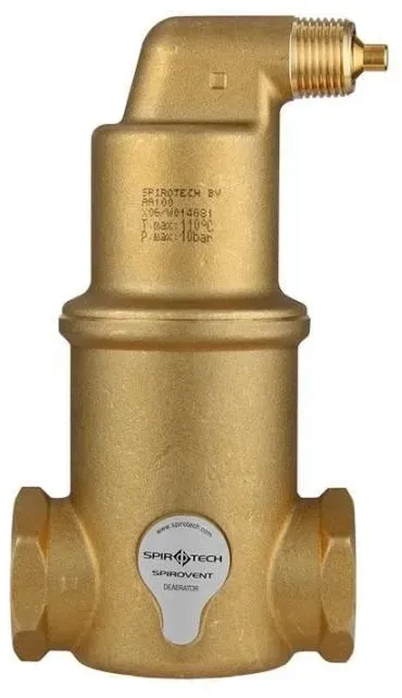 SpiroTech Mikro-Luftblasenabscheider SpiroVent AA100 1 Zoll