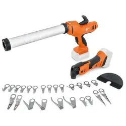 Akku-Kartuschenpresse und Akku-MultiMaster AKP 18-600 AS Autoglaser-Set