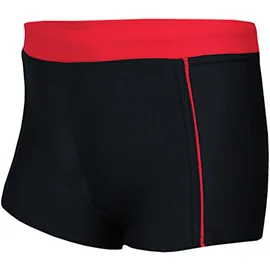 Aquarti Badeshorts rot/schwarz 134