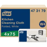TORK trockene Reinigungstücher Premium W4 1-lagig weiß, 300 Tücher
