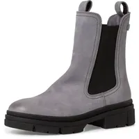 TAMARIS Da.-Stiefel für Damen, grau, Gr. 37 EU