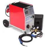 Apex Schutzgasschweißgerät Schweißgerät 250 A MIG Schutzgasschweißgerät Schutzgas 400 Volt rot