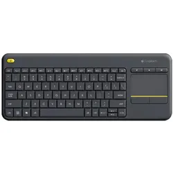 Logitech K400 Plus schwarz Wireless Touch Tastatur