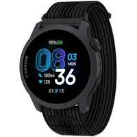 COROS Pace 4 GPS 43 mm Nylonarmband Schwarz 22 mm