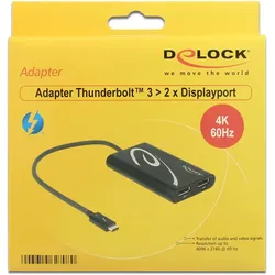 Delock Externer Videoadapter - Thunderbolt 3
