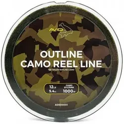 Avid Carp 1.000M Outline Camo Reel Line 0.31 mm camouflagefarben|bunt|bunt 31/100