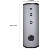 Evenes DSFI 200 189 L Edelstahl 2 Wärmetauscher