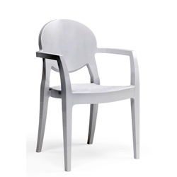 Stapelsessel Igloo Polycarbonat - 310 - glossy white
