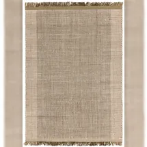 KADIMA DESIGN Wollteppich Handgewebt Korbmuster | 160x230cm, 4mm Florhöhe, 14mm Gesamthöhe | Olivgrün | Mit Fransen | Schalldämpfend | PISA Kollektion Kadima Design