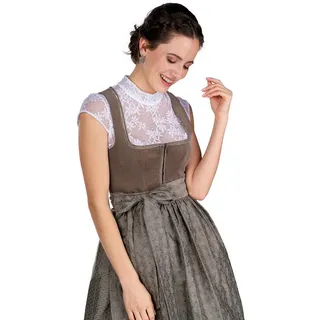 MarJo Dirndl Cord Dirndl 2tlg. - MARILENA - khaki/taupe 40