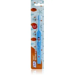 TePe Mini Illustration Kinderzahnbürste mit verkleinertem konischen Bürstenkopf extra soft 1 St.