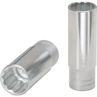 KS Tools 1/2" 12-kant-Stecknuss, lang, 5/8"
