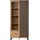 Finori Standvitrine 92 x 198 x 40 cm Braun