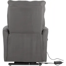 Duo Collection TV-Sessel DUO COLLECTION "Avila mit eletrischer Aufstehhilfe und Relaxfunktion", grau (anthrazit), B:78cm H:82cm T:90cm, Mikrofaser: 100% Polyester, Sessel, Taschenfederkern mit Stahlwellenunterfederung