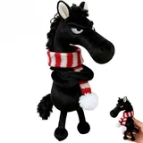 SchlüSselanhäNger Pferd Kuscheltier Weicher 2026,Year of The Horse Lucky Mascot New Year Good Luck Gift 2026,Lucky Horse Guardians Soft Horses Plush Pendant,for Backpacks, Wallets