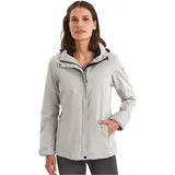 KILLTEC Damen Funktionsjacke mit abzippbarer Kapuze Inkele, hellbeige, 46, 24073-000