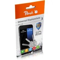 Peach Universal flüssige Displaybeschichtung | 1 Set für 10 Geräte | für alle Smartphones, Tablets und Smartwatches | strahlenabweisend, Schutz vor Kratzern, wie Panzerglas | PA109
