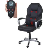 MCW Massage-Bürostuhl MCW-A69 Kunstleder Schwarz
