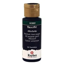 Rayher Allesfarbe Acrylfarben nachtblau 59,0 ml