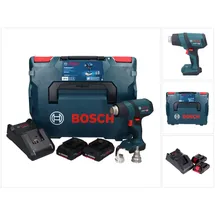 Bosch GHG 18V-50 Professional Akku Heissluftgebläse 18 V 300° C / 500° C + 2x ProCORE Akku 4,0 Ah + Ladegerät + L-Boxx