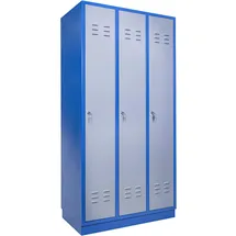 Güde GS 3 Garderobenschrank 89 x 178 cm grau-blau