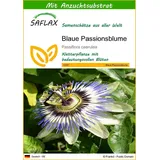 SAFLAX - Passionsblume - 25 Samen - Mit keimfreiem Anzuchtsubstrat - Passiflora caerulea