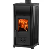 La Nordica-Extraflame La Nordica Kaminofen Silla Schwarz 6,6 kW EEK: A+