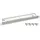 HMF STP Keystone-Patchpanel 19 Zoll 1 HE 24 Ports RJ45 Geschirmt Lichtgrau
