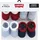 Levi's 4PK Red Tab Bootie 8 Paar Rot/Blau/Grau 1 (62/68)