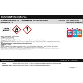 SKINSTAR Scheibenfrostschutz -20°C Duft-Mix 15 l