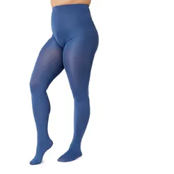 Strumpfhose plus size MS-162 - Cobalt - XL