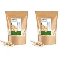 Oriental & Local Erdnüsse 1kg - Erdnüsse Geröstet und Gesalzen - Erdnüsse Naturbelassen - 100% Naturprodukt - Nüsse Großpackung - Erdnüsse Gesalzen 1000g (Packung mit 2)