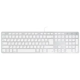 MOBILITY LAB USB Tastatur Französisch, AZERTY Silber