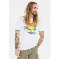 Cruz Funktionsshirt Flair mit modischem Print für einen lässigen