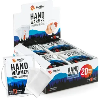 20 Paar Hello Heat Handwärmer