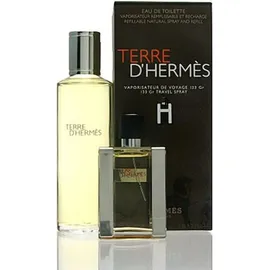 Hermès Terre d'Hermes Eau de Toilette refillable 30 ml + Eau de Toilette Nachfüllung 125 ml Geschenkset