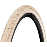 Continental Ride City Bicycle Tire, Cream, 28", 700 x 42C (40C), 28 x 1.60