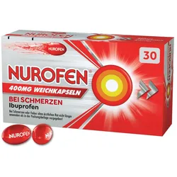 NUROFEN 400mg Ibuprofen Weichkapseln 30 St