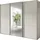 Wiemann Schwebetürenschrank Phoenix 295 x 236 x 67 cm Weiß