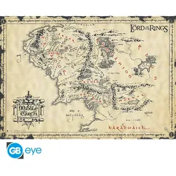 Poster Lord of the Rings - Middle Earth