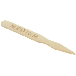 emissimo Holz-Spießchen für Garstufenanzeige L 9 cm - Anzeige: MEDIUM  1000 Stück