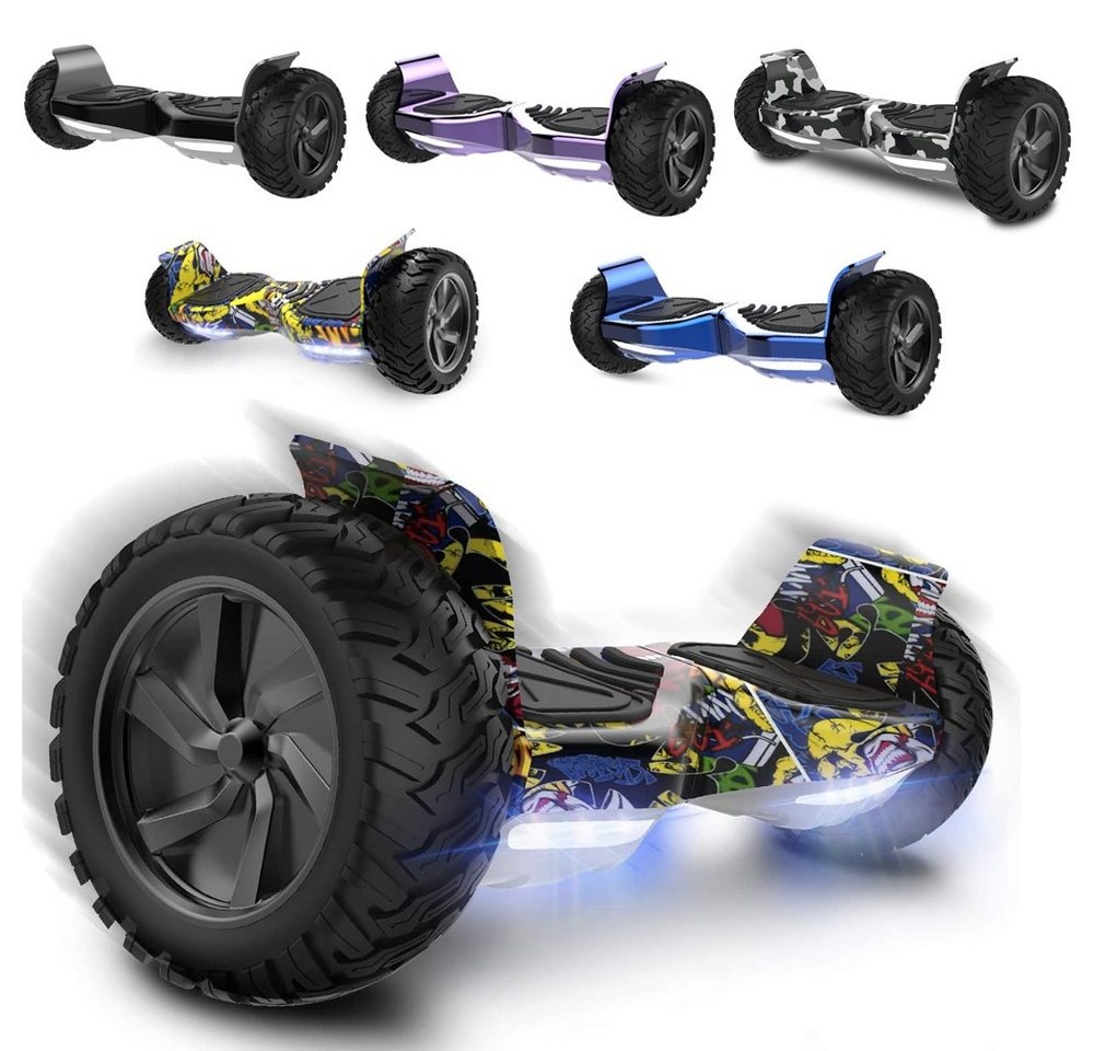 RCB Balance Scooter, All Terrain 8.5” Hoverboard Self Balance scooter lila