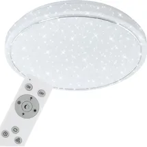 Briloner Sternenhimmel LED Deckenleuchte 56 cm weiß