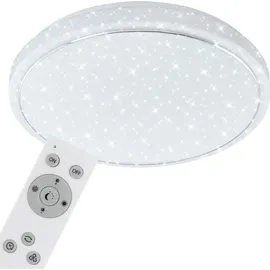 Briloner Sternenhimmel LED Deckenleuchte 56 cm weiß