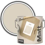 Rust-Oleum ultra strapazierfähige, extra deckende, abwaschbare, beige matte Wandfarbe - Jute 2,5 Litres