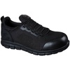 Synergy Omat Sneaker, Black Textile Leather Tpu, 42 EU - 42 EU