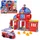 Spin Master PAW Patrol Fire Rescue - Feuerwehr-Station Spielset mit Geschoss-Abwurf, Licht- und Soundeffekten, inkl. Marshall Hundefigur und Feuerwehr-Fahrzeug