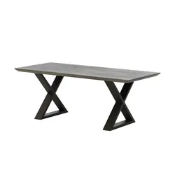 Woodford Massivholztisch  Pantheon , holzfarben , Maße (cm): B: 90 H: 76